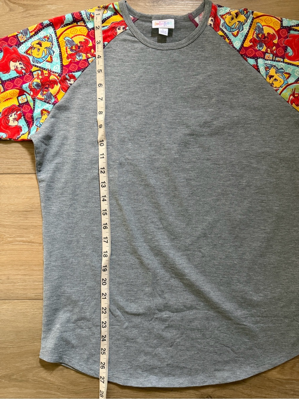 LULAROE Disney Collection Randy Raglan Tee NWT - Picture 3 of 7
